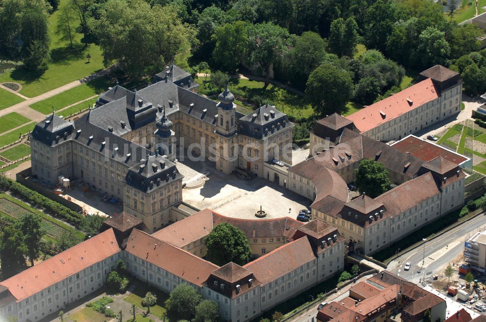 Luftbild Werneck - Orthopädisches Krankenhaus Schloss Werneck