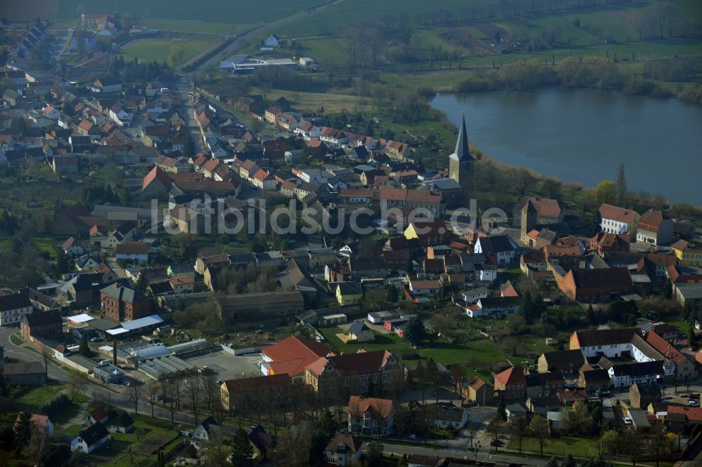 Luftbild Seehausen - Orts- Zentrum von Seehausen im Bundesland Sachsen-Anhalt