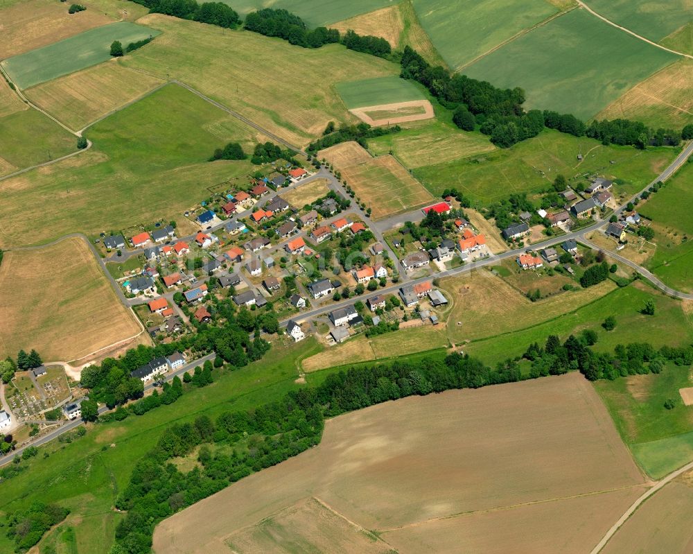 Luftbild Achtelsbach - Ortsansicht von Achtelsbach im Bundesland Rheinland-Pfalz