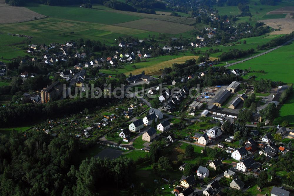 Luftaufnahme Affalter - Ortsansicht Affalter bei Lößnitz