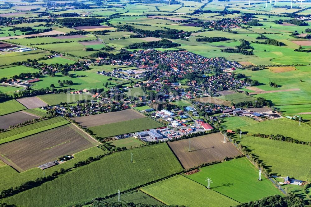 Luftbild Ahlerstedt - Ortsansicht in Ahlerstedt im Bundesland Niedersachsen, Deutschland