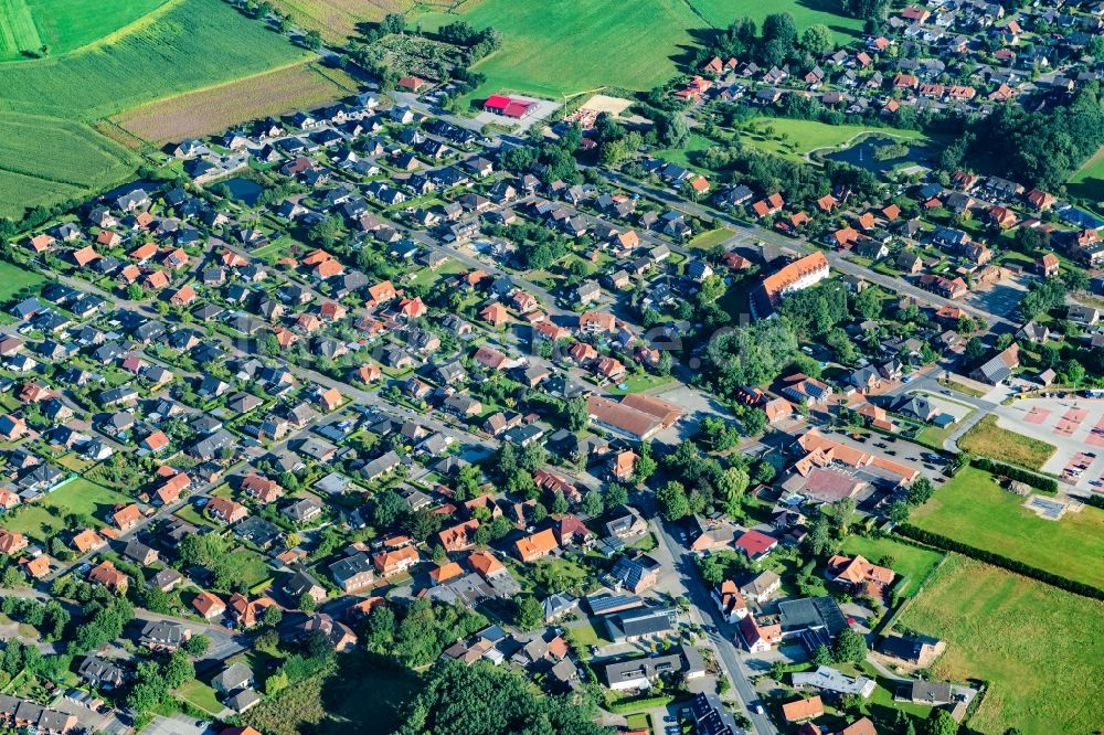 Luftbild Ahlerstedt - Ortsansicht in Ahlerstedt im Bundesland Niedersachsen, Deutschland