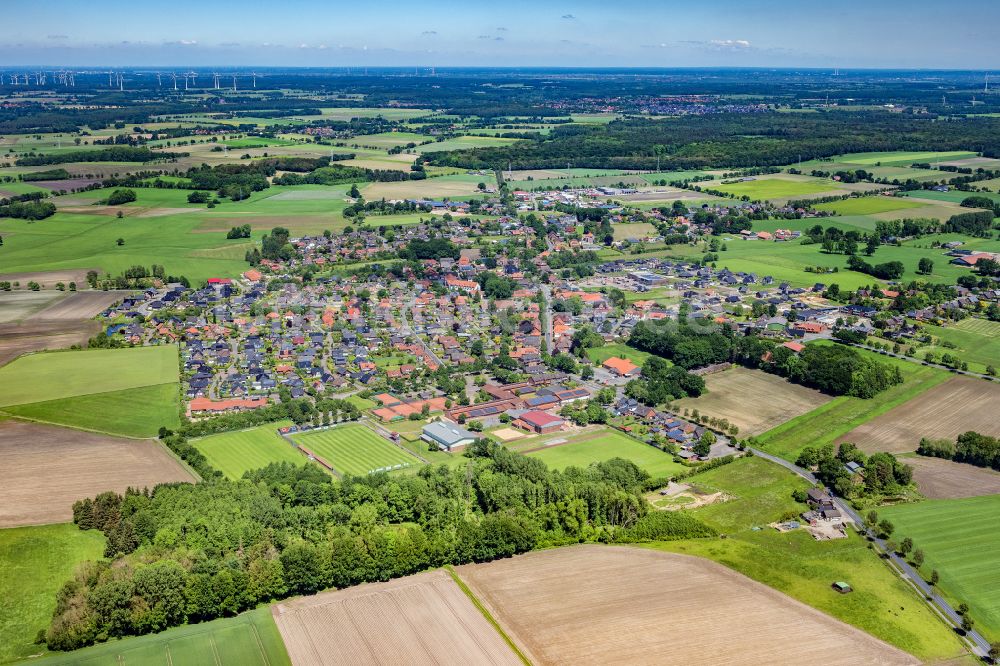 Luftbild Ahlerstedt - Ortsansicht in Ahlerstedt im Bundesland Niedersachsen, Deutschland