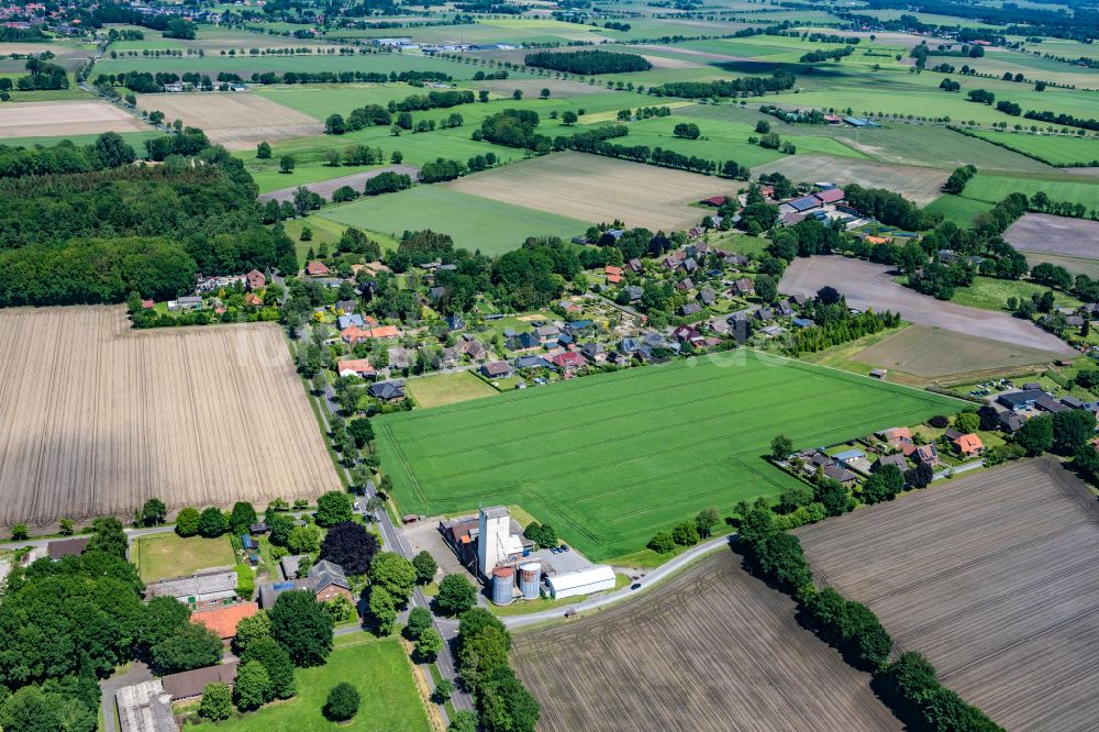 Luftbild Ahlerstedt - Ortsansicht in Ahlerstedt im Bundesland Niedersachsen, Deutschland