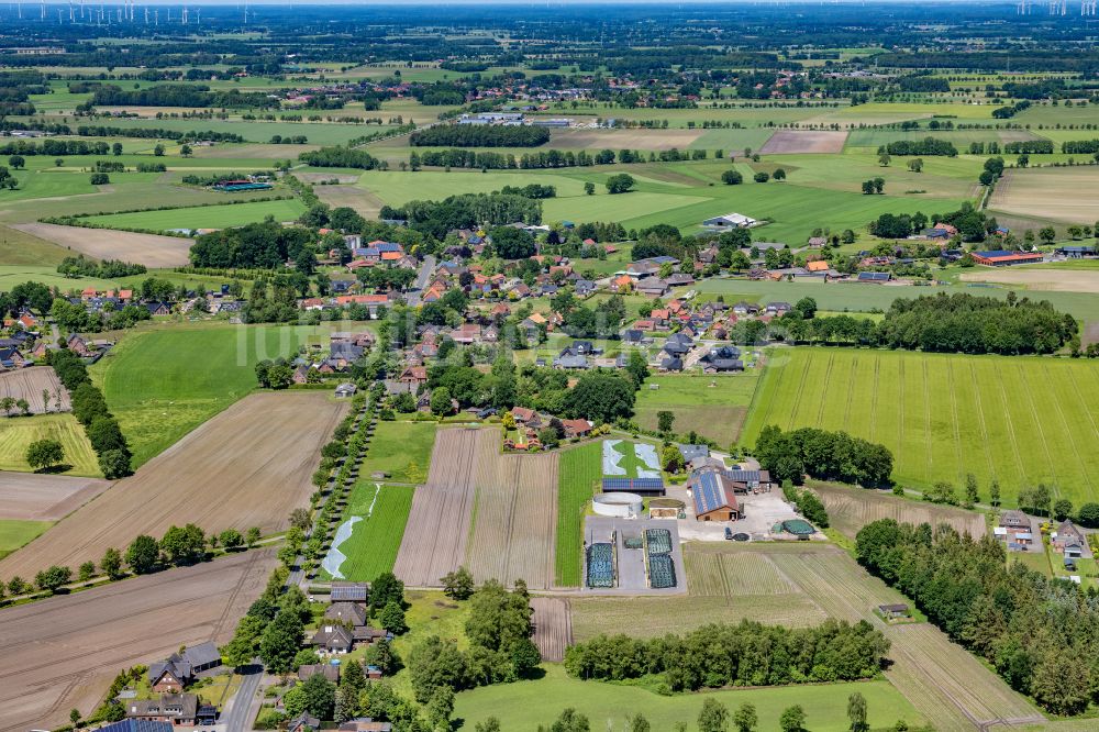 Luftaufnahme Ahlerstedt - Ortsansicht in Ahrenswohlde im Bundesland Niedersachsen, Deutschland