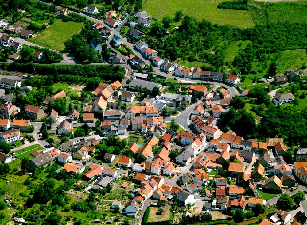 Luftaufnahme Alsenz - Ortsansicht in Alsenz im Bundesland Rheinland-Pfalz, Deutschland