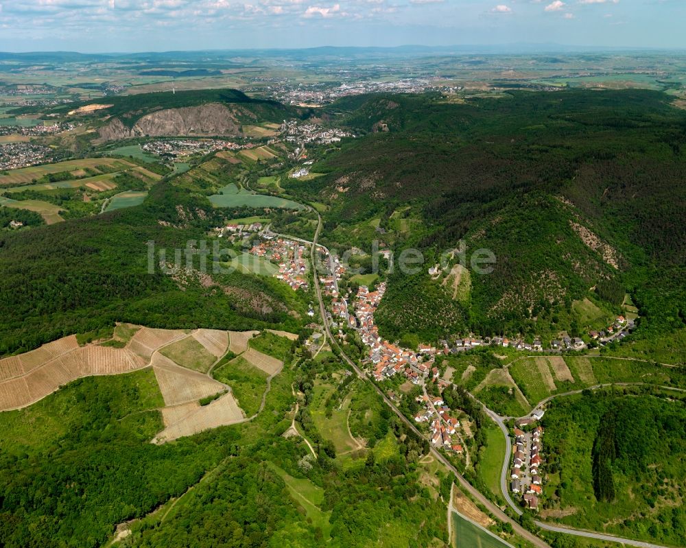 Luftbild Altenbamberg - Ortsansicht von Altenbamberg im Bundesland Rheinland-Pfalz