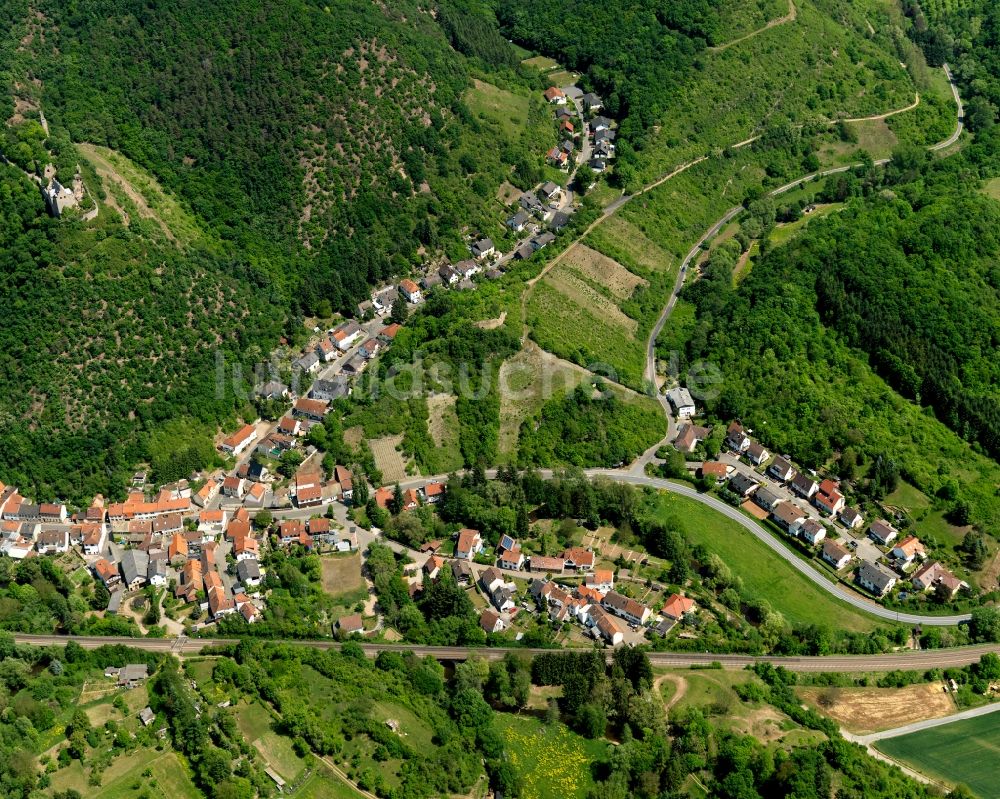 Luftbild Altenbamberg - Ortsansicht von Altenbamberg im Bundesland Rheinland-Pfalz