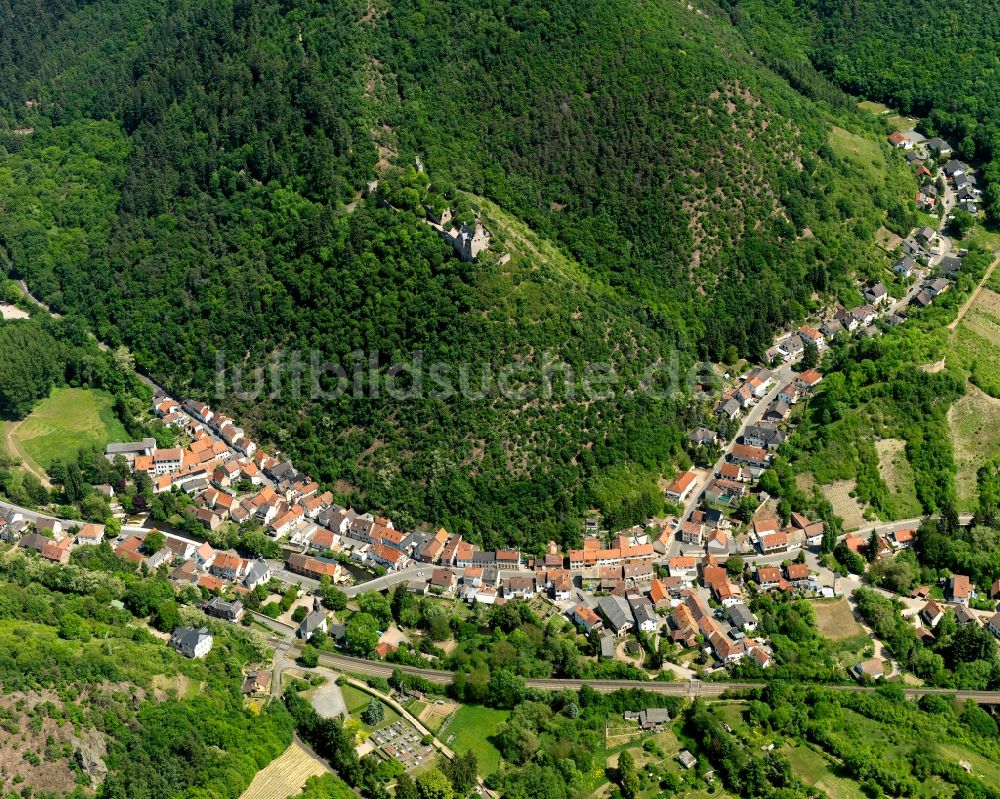 Luftaufnahme Altenbamberg - Ortsansicht von Altenbamberg im Bundesland Rheinland-Pfalz