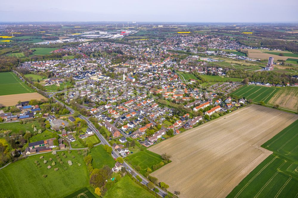 Luftaufnahme Altenbögge-Bönen - Ortsansicht in Altenbögge-Bönen im Bundesland Nordrhein-Westfalen, Deutschland