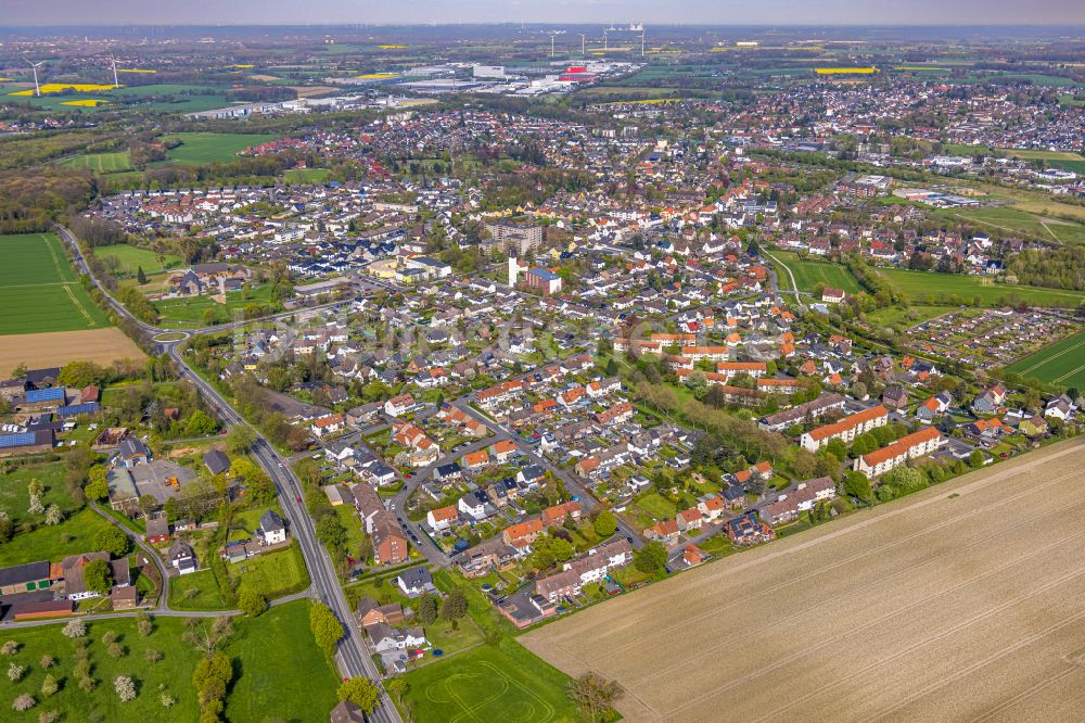 Altenbögge-Bönen von oben - Ortsansicht in Altenbögge-Bönen im Bundesland Nordrhein-Westfalen, Deutschland