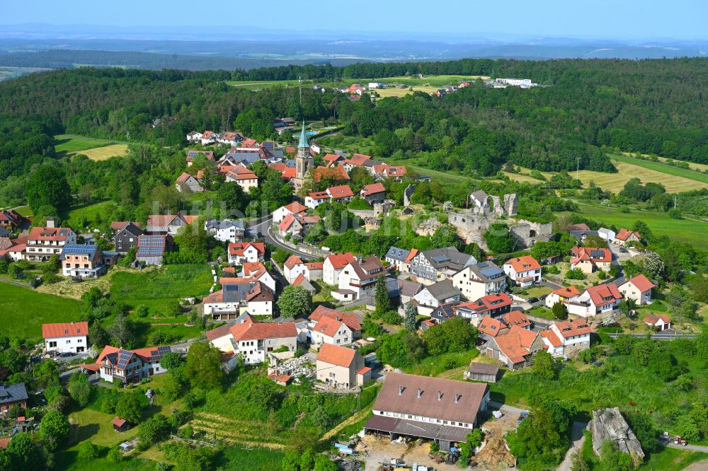 Luftbild Altenstein - Ortsansicht in Altenstein im Bundesland Bayern, Deutschland