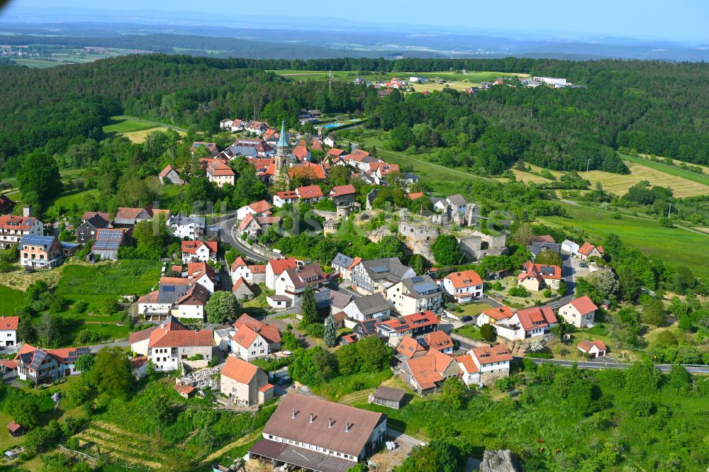 Luftaufnahme Altenstein - Ortsansicht in Altenstein im Bundesland Bayern, Deutschland