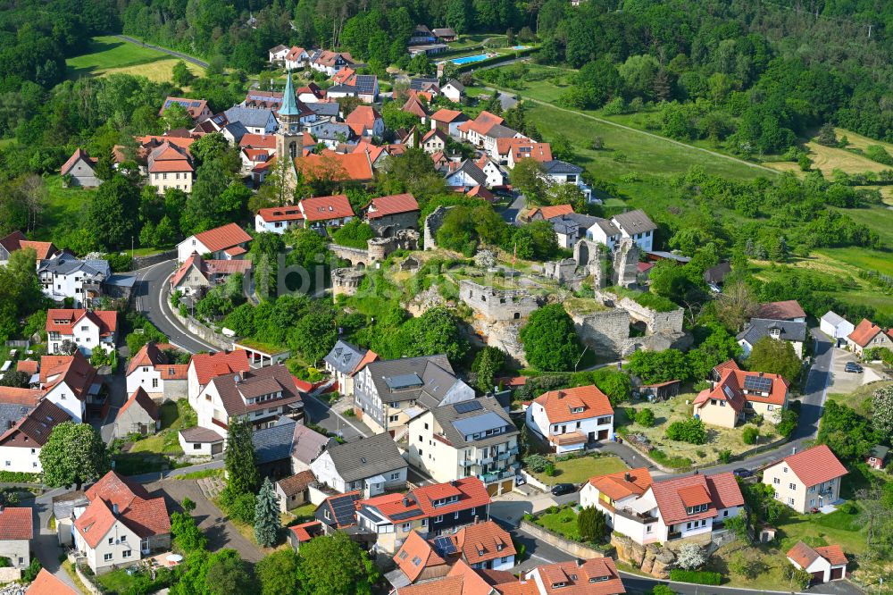 Luftbild Altenstein - Ortsansicht in Altenstein im Bundesland Bayern, Deutschland