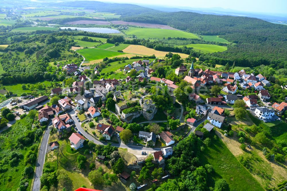 Luftbild Altenstein - Ortsansicht in Altenstein im Bundesland Bayern, Deutschland