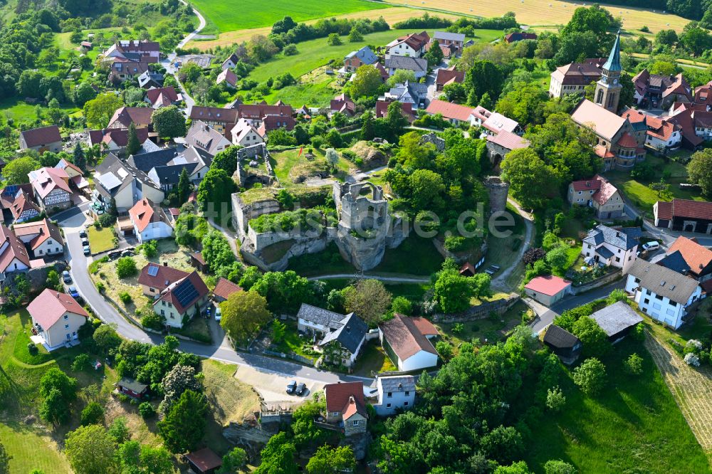 Luftaufnahme Altenstein - Ortsansicht in Altenstein im Bundesland Bayern, Deutschland