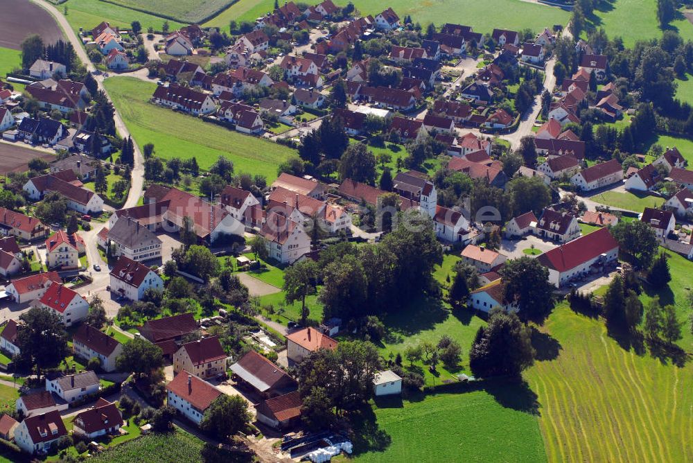 Luftaufnahme Schwabhausen / OT Arnbach - Ortsansicht Arnbach