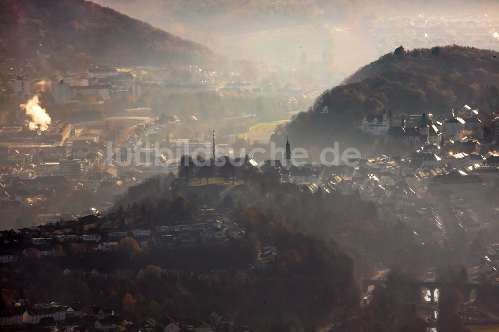 Arnsberg aus der Vogelperspektive: Ortsansicht in Arnsberg im Bundesland Nordrhein-Westfalen, Deutschland