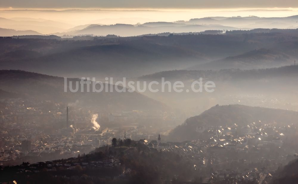 Arnsberg von oben - Ortsansicht in Arnsberg im Bundesland Nordrhein-Westfalen, Deutschland