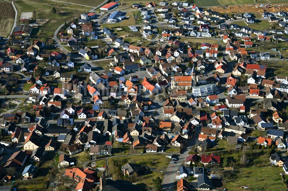 Luftbild Assamstadt - Ortsansicht in Assamstadt im Bundesland Baden-Württemberg, Deutschland