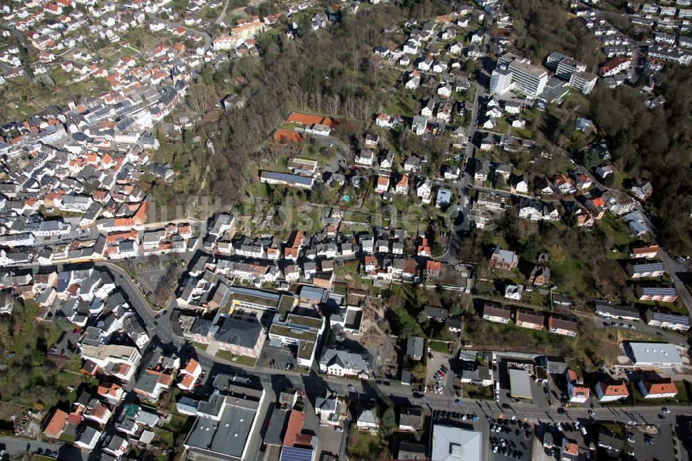 Luftaufnahme Bad Camberg - Ortsansicht von Bad Camberg im Bundesland Hessen