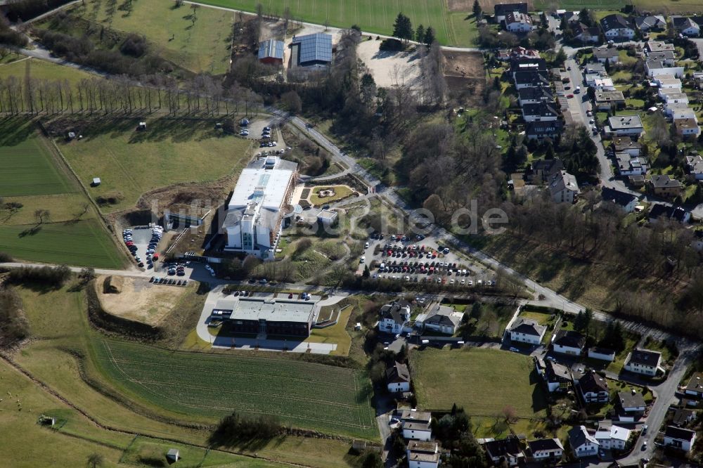 Bad Camberg von oben - Ortsansicht von Bad Camberg im Bundesland Hessen