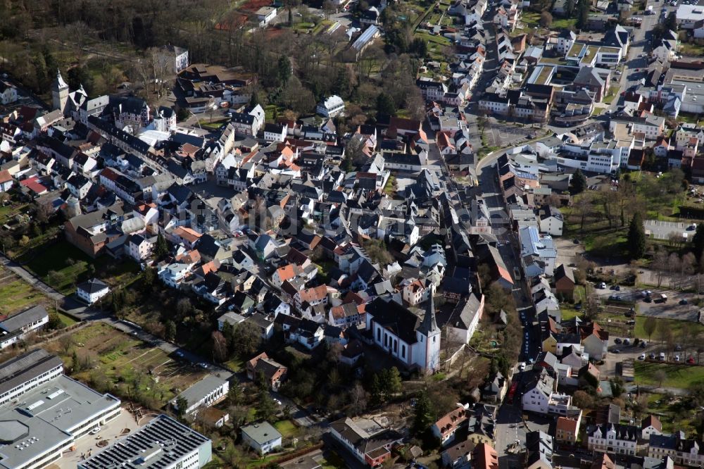 Luftaufnahme Bad Camberg Ortsansicht Von Bad Camberg Im Bundesland Hessen