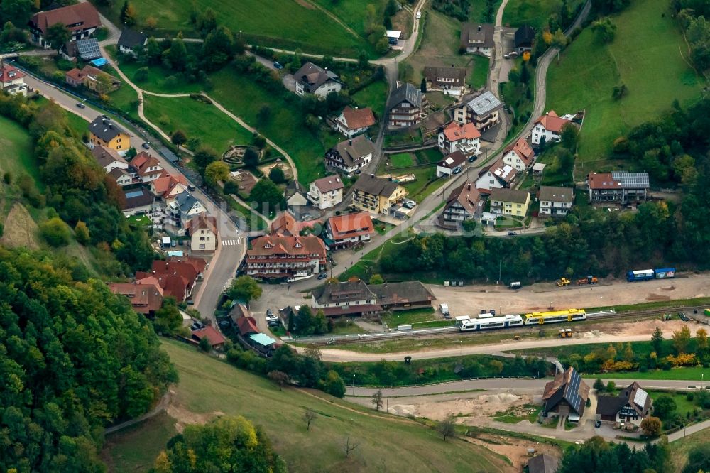 Bad Griesbach im Rottal aus der Vogelperspektive: Ortsansicht in Bad Griesbach im Rottal im Bundesland Baden-Württemberg, Deutschland