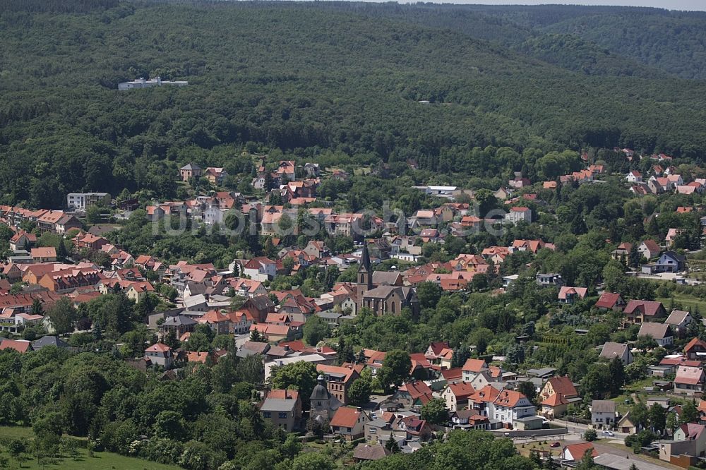 Luftbild Bad Suderode - Ortsansicht in Bad Suderode im Bundesland Sachsen-Anhalt