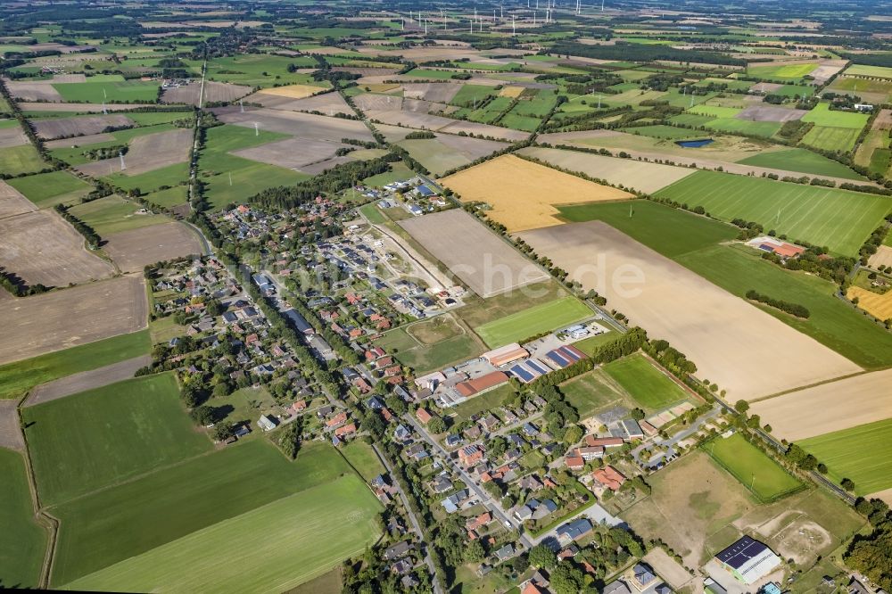 Luftbild Bargstedt - Ortsansicht in Bargstedt im Bundesland Niedersachsen, Deutschland