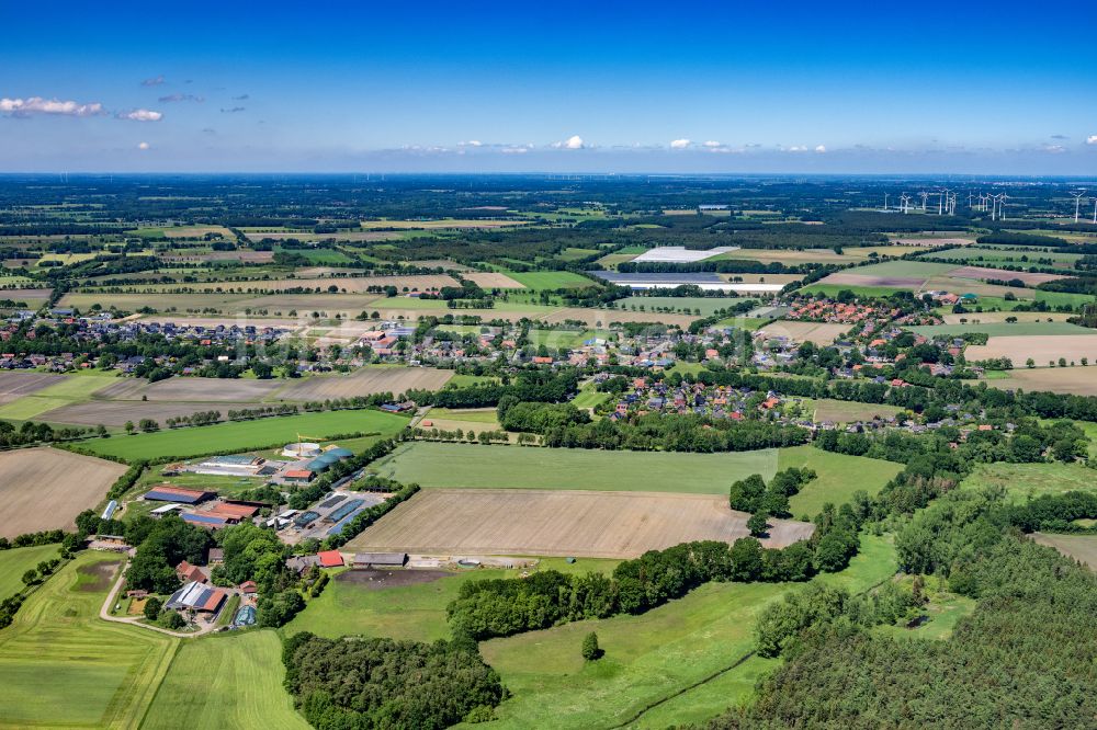 Bargstedt von oben - Ortsansicht in Bargstedt im Bundesland Niedersachsen, Deutschland