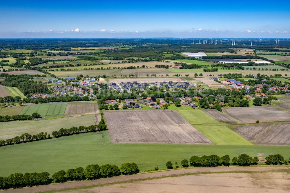 Luftbild Bargstedt - Ortsansicht in Bargstedt im Bundesland Niedersachsen, Deutschland