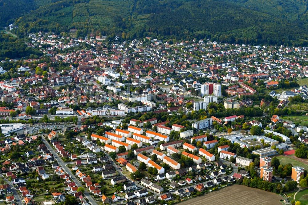 Barsinghausen aus der Vogelperspektive: Ortsansicht in Barsinghausen im Bundesland Niedersachsen, Deutschland