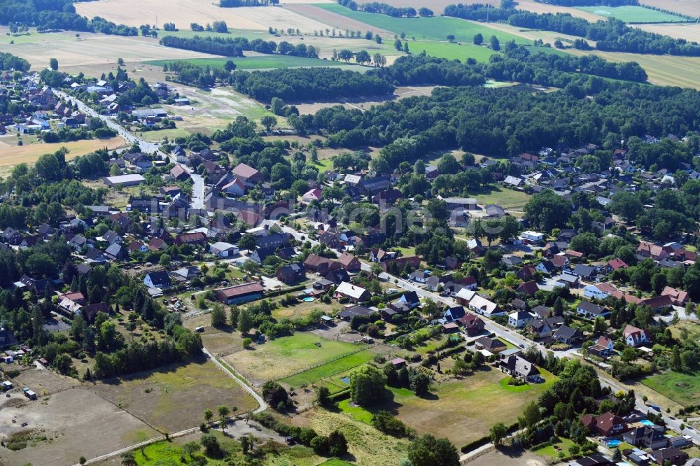 Luftaufnahme Barwedel - Ortsansicht in Barwedel im Bundesland Niedersachsen, Deutschland