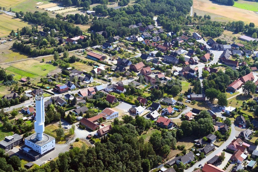 Barwedel aus der Vogelperspektive: Ortsansicht in Barwedel im Bundesland Niedersachsen, Deutschland