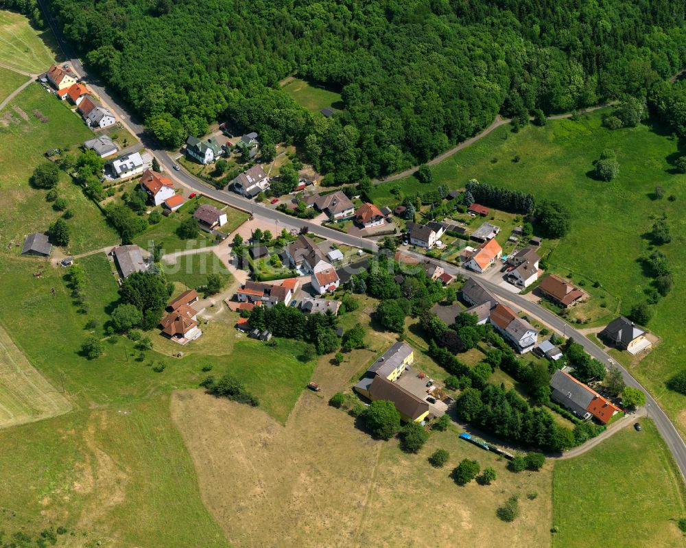 Luftbild Baumholder - Ortsansicht von Baumholder, Ortsteil Breitsesterhof an der L176, im Bundesland Rheinland-Pfalz