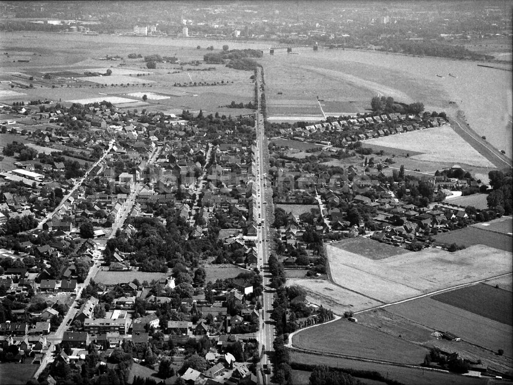 Luftbild Büderich - Ortsansicht in Büderich im Bundesland Nordrhein-Westfalen, Deutschland