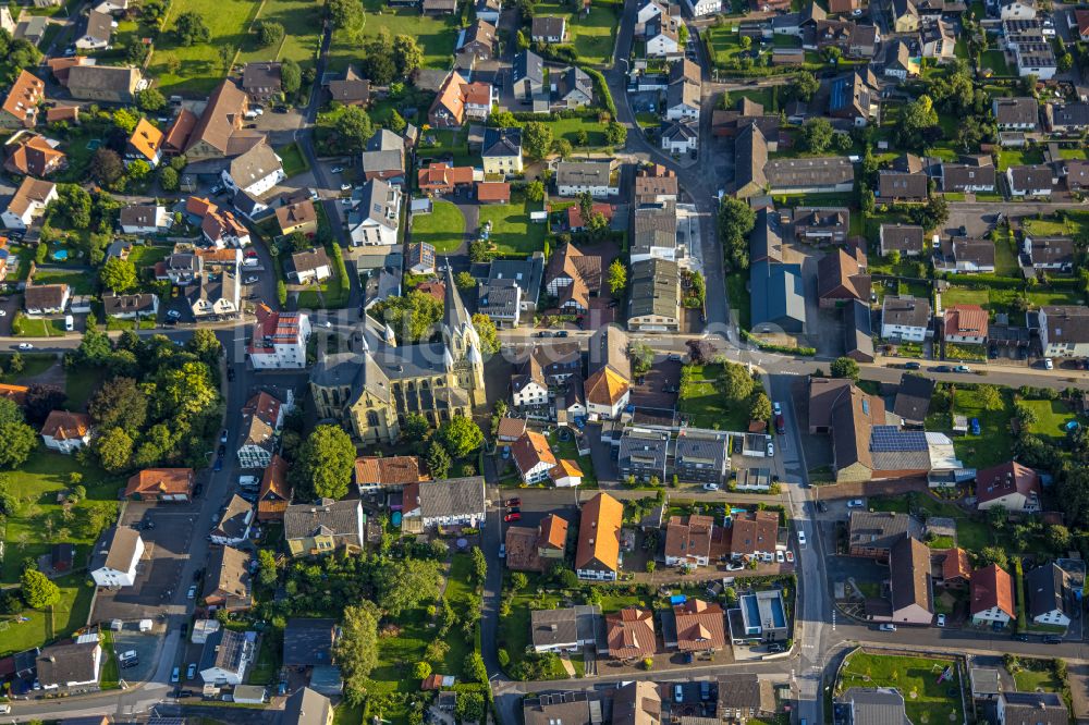 Luftaufnahme Büderich - Ortsansicht in Büderich im Bundesland Nordrhein-Westfalen, Deutschland