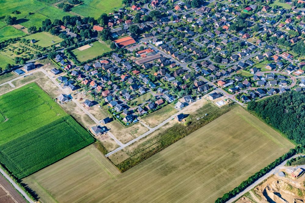 Luftbild Beckdorf - Ortsansicht in Beckdorf im Bundesland Niedersachsen, Deutschland