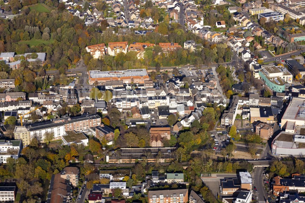 Luftbild Bergheim - Ortsansicht in Bergheim im Bundesland Nordrhein-Westfalen, Deutschland