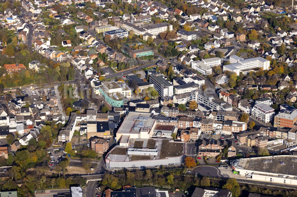 Luftaufnahme Bergheim - Ortsansicht in Bergheim im Bundesland Nordrhein-Westfalen, Deutschland