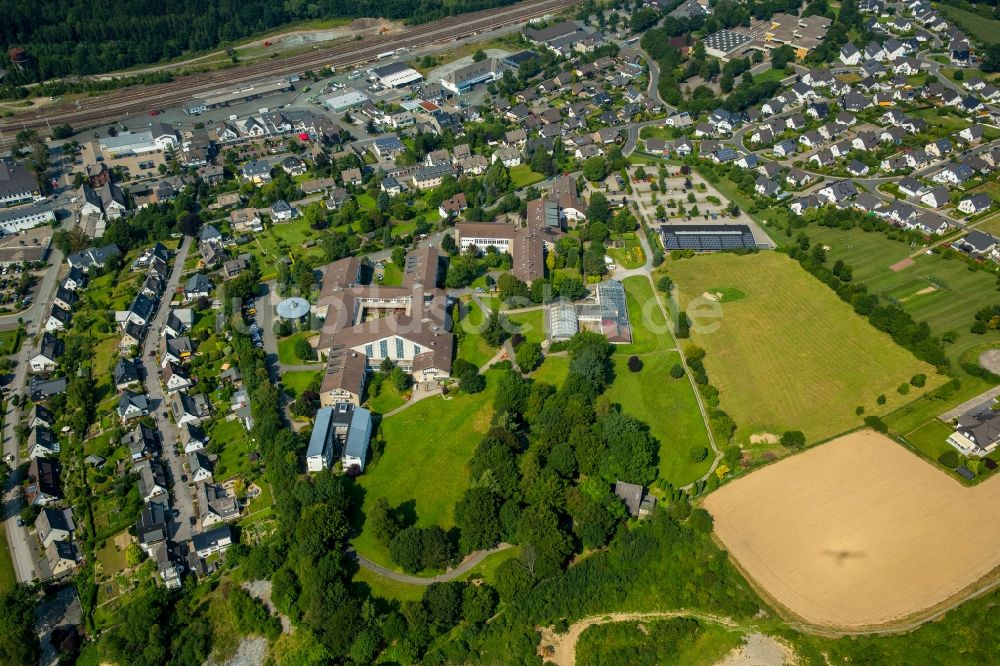 Luftaufnahme Bestwig - Ortsansicht in Bestwig im Bundesland Nordrhein-Westfalen