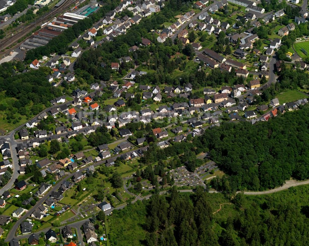 Luftbild Betzdorf - Ortsansicht in Betzdorf im Bundesland Rheinland-Pfalz, Deutschland