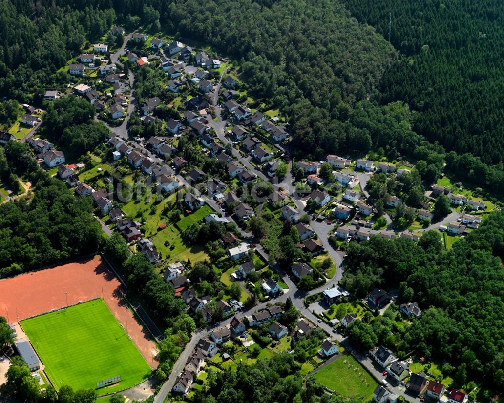 Betzdorf aus der Vogelperspektive: Ortsansicht in Betzdorf im Bundesland Rheinland-Pfalz, Deutschland