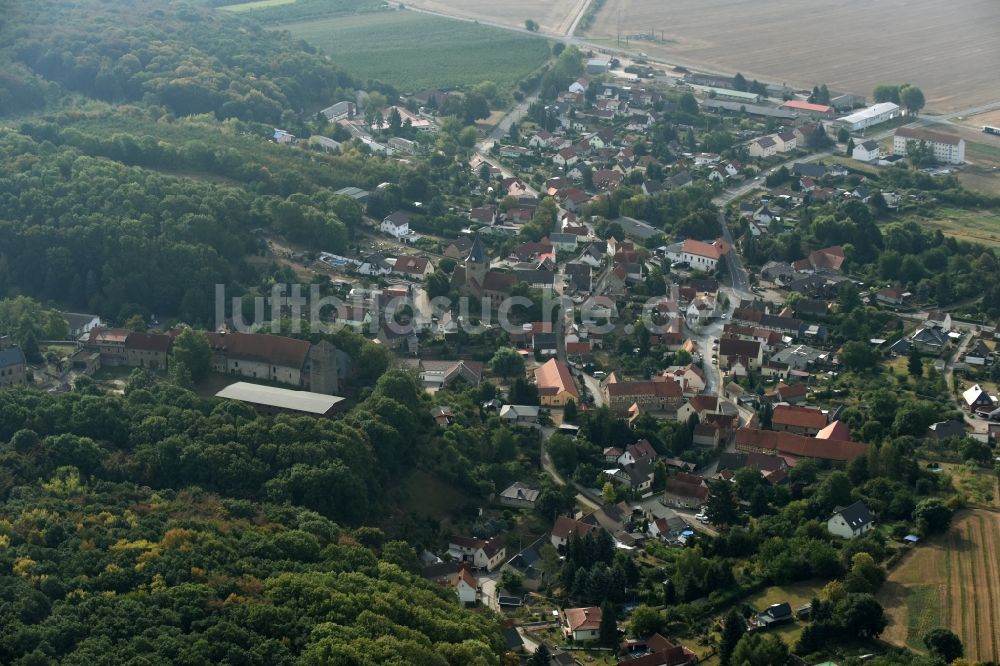 Luftbild Beyernaumburg - Ortsansicht in Beyernaumburg im Bundesland Sachsen-Anhalt