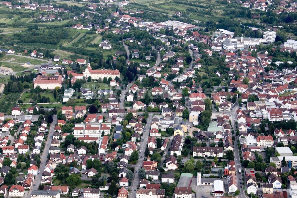 Luftbild Bühl - Ortsansicht in Bühl im Bundesland Baden-Württemberg