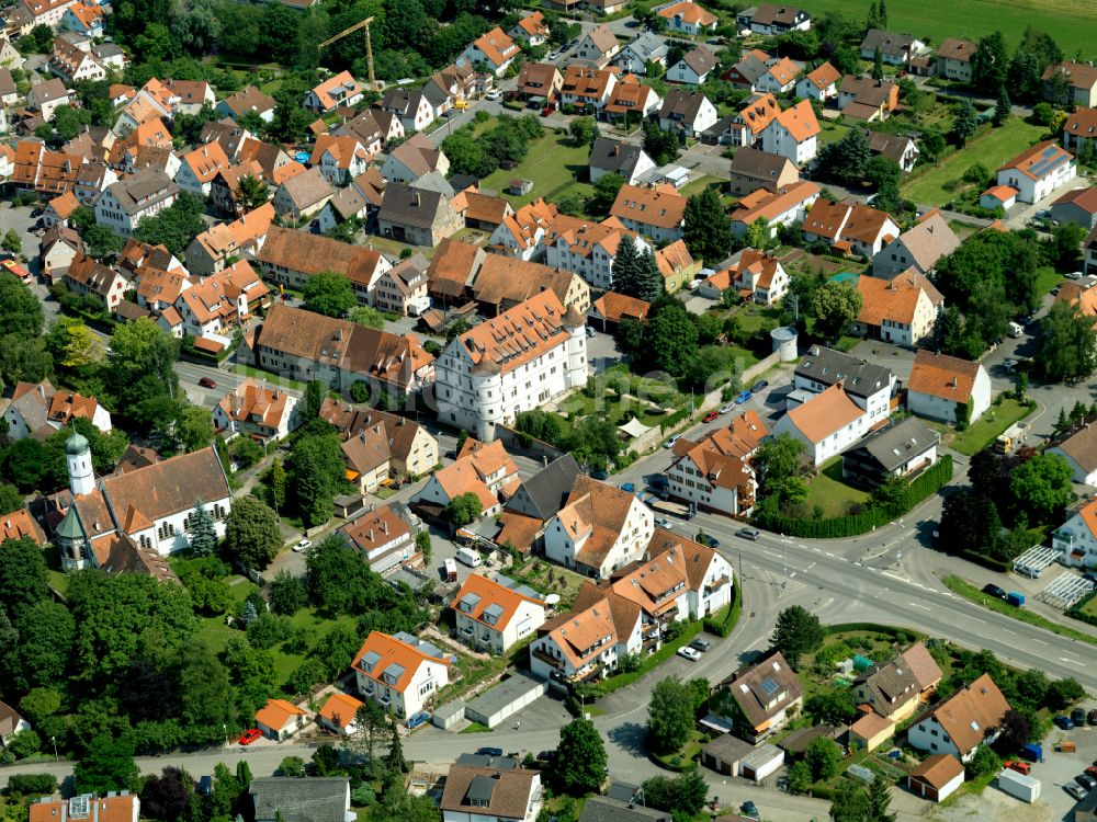 Bühl von oben - Ortsansicht in Bühl im Bundesland Baden-Württemberg, Deutschland