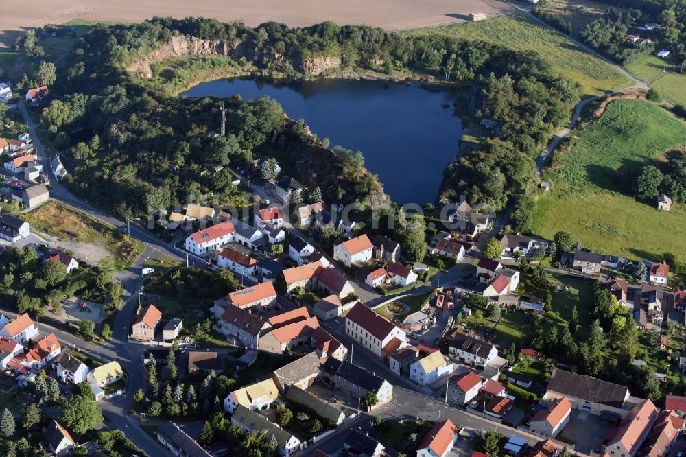 Luftaufnahme Böhlitz - Ortsansicht in Böhlitz im Bundesland Sachsen