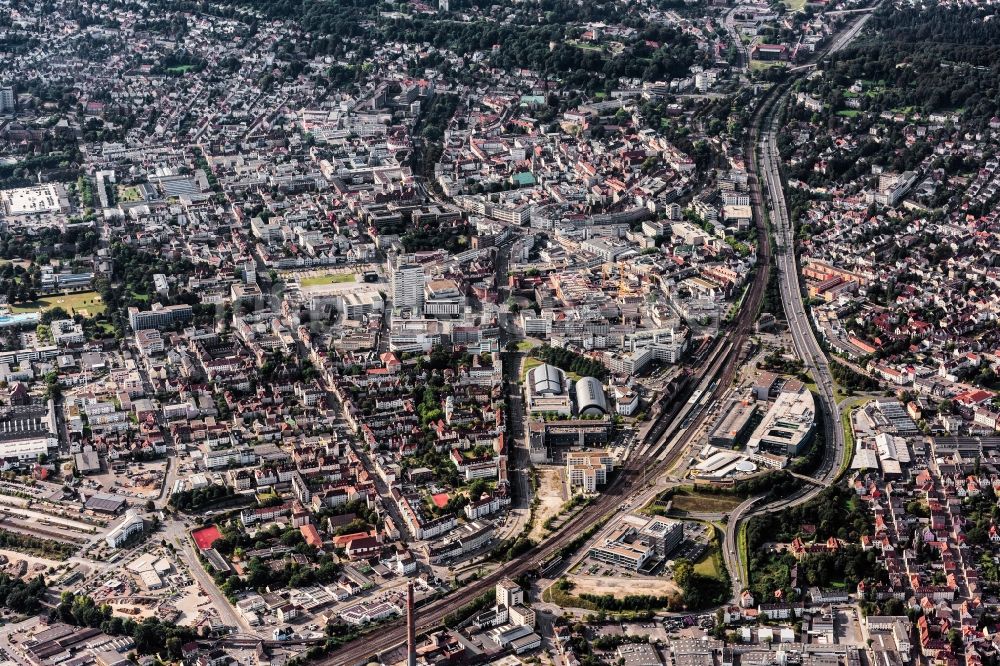 Bielefeld von oben - Ortsansicht in Bielefeld im Bundesland Nordrhein-Westfalen