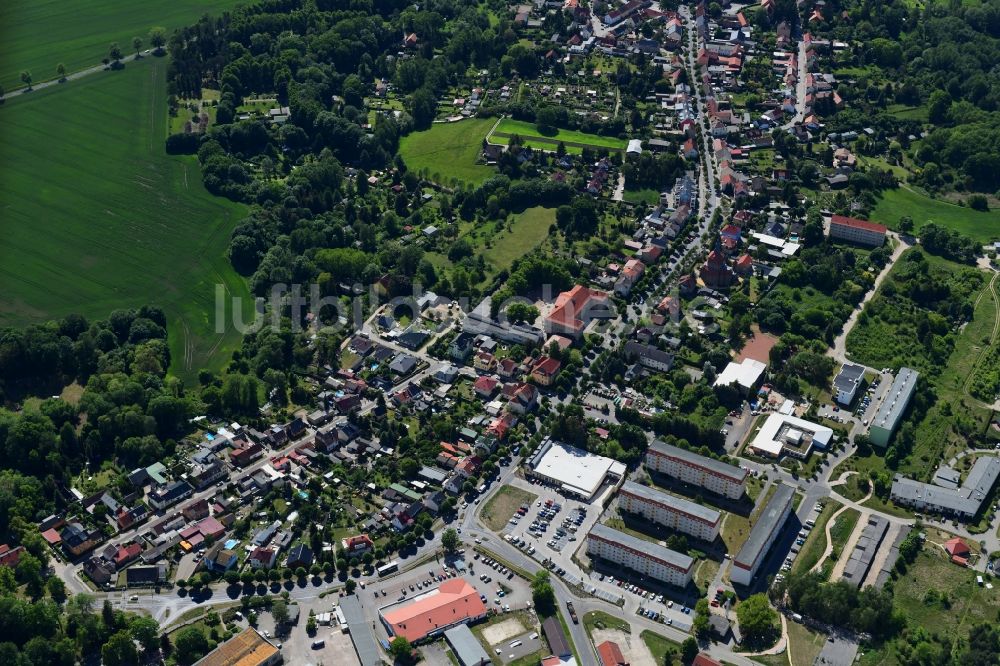 Biesenthal von oben - Ortsansicht in Biesenthal im Bundesland Brandenburg, Deutschland